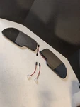 & Heated Mirror Glass With Turn Both Side(left+right), Black New. Price: $43.99.