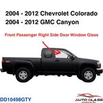 Fits 04-12 Chevy Colorado Gmc Canyon Passenger Right Front Door Window Glass New. Price: $68.00.
