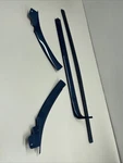 1968 69 Ford Torino Fairlane Cobra Fastback Interior Rear Window Garnish Trim O9 Used. Price: $139.95.