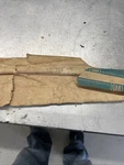 1956-1962 Corvette C1 Nos Outer Door Window Glass Felt Gm 3725138 New. Price: $100.00.