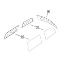 Genuine Mopar Filler Panel Right 1WJ38TZZAA New. Price: $564.65.