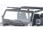 Smittybilt 90104 97-06 Wrangler Tj/lj Quick Detach Windshield Header Gloss Black New. Price: $74.80.