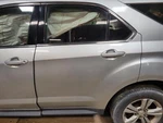 10-17 Chevy Equinox Driver Left Rear Side Door Assy Silver Ice Paint Code Gan Used. Price: $300.00.