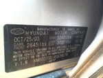 Driver Rear Door Glass Moveable Without Privacy Tint Fits 01-06 Santa Fe 3832630 Used. Price: $50.00.