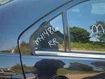 2006-2011 Mercury Milan Rear Door Window Vent Glass Passenger Right Oem Tinted Used. Price: $44.99.