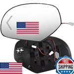 Left Driver Side Mirror Glass For 09-14 Chevy Silverado Suburban Tahoe GM1325138 New. Price: $51.11.