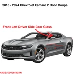 Fits 2016-2024 Chevy Camaro Coupe Driver Left Side Door Window Glass New. Price: $160.95.