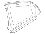 Genuine Nissan Quarter Glass 83307-CD000 New. Price: $167.45.