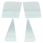 Set Of 4 Lh And Rh Side Door Vent Glass Tint Green Amd Fits FORD-F-100 F-250 New. Price: $240.48.