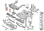 Bmw M3 X1 Crt Engine Compartment Protection Bracket 51757128501 New. Price: $30.42.