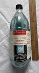 Original Gm 1960S Optikleen Windshield Washer Solvent Pint Glass Bottle #1050418 Used. Price: $145.00.