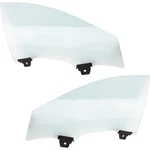 Set Of 2 Door Glasses Front Driver & Passenger Side Sedan Left Right Pair New. Price: $190.54.