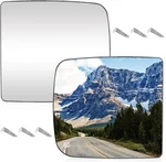 Left & Right Side Heated Mirror Glass Fits For 2009-2019 New. Price: $32.56.