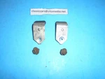 2 Quarter Glass Up Stops 68 69 Cuda 67-73 Dart Gts Swinger 71 Scamp Mopar Used. Price: $49.50.