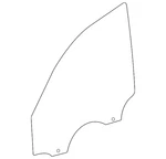 Genuine Bmw Door Glass 51-33-7-432-229 New. Price: $188.90.
