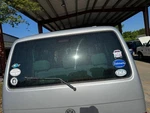 1999 2003 Volkswagen Eurovan Oem Back Glass In Liftgate Used. Price: $299.00.