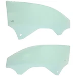 Set Of 2 Door Glasses Front Left-and-right For Chevy Coupe & Pair New. Price: $209.98.
