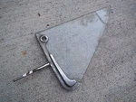 Porsche 356 B / Coupe Door Vent Window Glass With Support(right,pass. Side) Used. Price: $159.20.