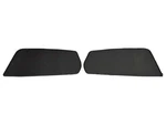 Rear Window Sunshades Black Clip On 5G0064365 2010-2013 Vw Golf Used. Price: $80.00.