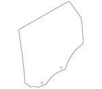 Genuine Land-rover Door Glass LR043951 New. Price: $443.15.