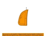 Chrysler Oem 01-10 Pt Cruiser Panel Glass-quarter 4724703AF New. Price: $188.07.