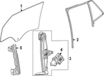 Genuine Gm F (s)weatherstrip 42910929 New. Price: $68.73.