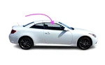 Fits: 2009-2015 Infiniti G37 2D Convertible Front Right Side Door Window Glass New. Price: $390.95.