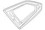 Genuine Bmw Quarter Glass 51-37-5-A05-8D5 New. Price: $443.98.