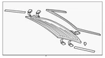 Genuine Audi Lift Gate Glass 4K8-845-501-E-NVB New. Price: $710.15.