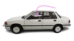 Fits: 1984-1987 Honda Civic 4DR Sedan Driver Side Front Left Door Window Glass New. Price: $150.95.