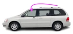 Fits: 03-2007 Ford Freestar Mercury Monterey Driver Left Front Door Window Glass New. Price: $90.95.