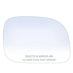 Tootai Passenger Replacement Mirror Glass - Right Side, Chrome New. Price: $22.35.
