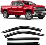 Voron Glass Tape-on Extra Durable Rain Guards For Trucks Silverado 19-25 New. Price: $90.97.