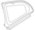 Genuine Nissan Quarter Glass 83307-1EA0A New. Price: $306.58.