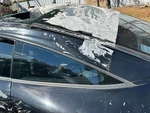 Porsche 911 Targa Left Rear 1/4 Window 2003-05 Used. Price: $150.00.
