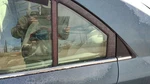 2006-2010 Hyundai Sonata Driver Left Rear Vent Window Back Door Glass With Frame Used. Price: $106.81.