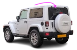 Fits: 2011-2018 Jeep Wrangler Jk Door Utility Back Glass Rear Window Heated Oem New. Price: $726.95.