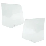 Set Of 2 Door Glasses Rear Driver & Passenger Side For Vw Sedan Left Right Pair New. Price: $70.36.