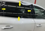 16-18 Lincoln Mkx Passenger Right Rear Door Tinted Glass Window Only Used. Price: $100.00.