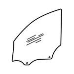 Genuine Mercedes-benz Oe Side Window Pane 167-725-88-00 New. Price: $337.67.