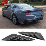 Fits 24-26 Ford Mustang S650 Coupe Carbon Fiber Print Side Window Louvers Scoop New. Price: $47.99.