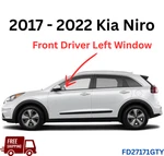 Fits 2017-2022 Kia Niro Driver Left Side Front Door Window Glass New. Price: $121.99.