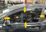 06-11 Honda Civic Drivers Left Door Tinted Glass Window Used. Price: $100.00.