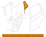 Bmw Oem 18-24 X3 Rear Door Glass Hardware-fixed 51357410056 New. Price: $191.08.