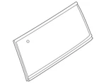 Genuine Nissan Quarter Glass 83341-1JM1B New. Price: $779.43.