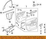 Gm Oem 10-17 Equinox,terrain Front Door Interior Trim-upper 20894967 New. Price: $54.79.