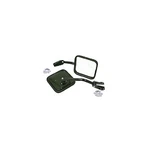 Rugged Ridge Black Side Mirrors W/ Convex Glass Fits 55-86 Jeep Cj New. Price: $109.99.