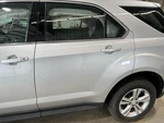 10-17 Chevy Equinox Driver Left Front Door Assy Switchblade Silver Metallic 636R Used. Price: $300.00.