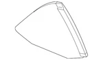 Genuine Gm Driver Side Quarter Window 22829813 New. Price: $430.18.