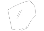 Genuine Audi Door Glass 8K9-845-206-C New. Price: $248.31.